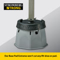 BASE PAD EXTREME 7IN BLOCK 6000 LB MAX CAPACITY 1 PK