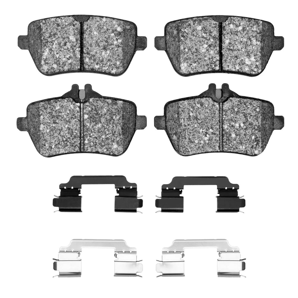 R1 13-21 Mercedes-Benz S550E Rear Semi Met Pads & Hardware Kit