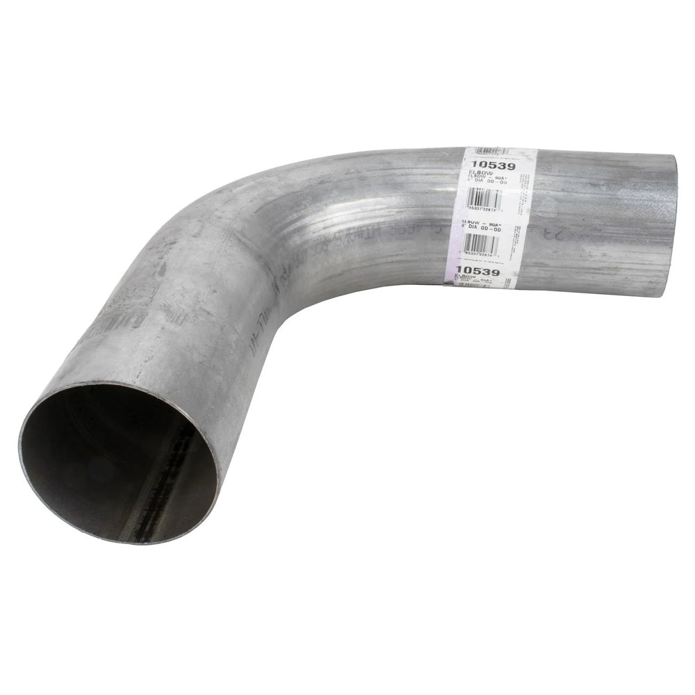 ELBOW 90 DEGREE 4IN DIA. ODOD 12IN 12IN LGTH 5 1/2IN CLR ALUMINIZED