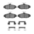 R1 1986-1993 Ford Thunderbird Rear R1 Semi Met Pads & Hardware Kit