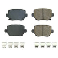 Power Stop 20-21 Tesla Y Rear Z17 Evo Ceramic Brake Pad w/Hardware