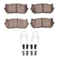 R1 98-03 Kia Sephia Rear Optimum OE Pads & Hardware Kit