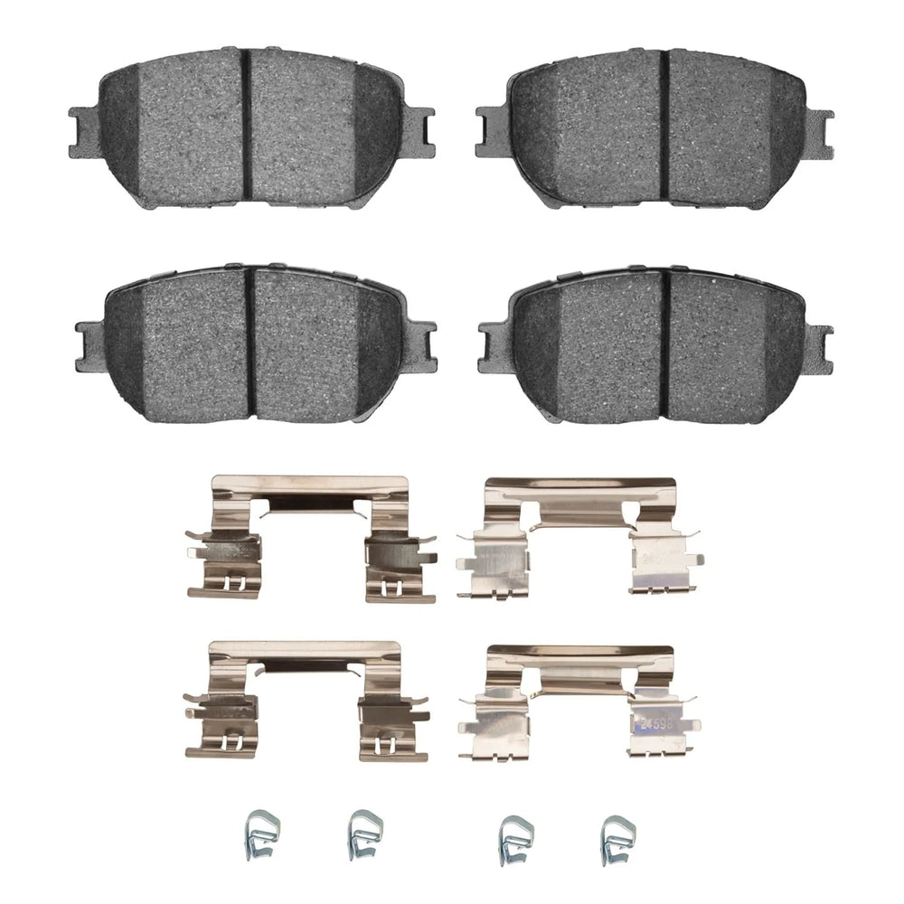 R1 06-15 Lexus GS300 Front Ceramic Brake Pads & Hardware Kit