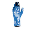 OMP KS-4 KART GLOVES BLUE / WHITE SZ L