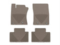 WeatherTech 05-13 Toyota Tacoma Crew Cab Rear Rubber Mats - Tan
