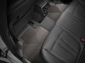 WeatherTech 24-26 BMW X6 Competition 2nd Row Rear All-Weather Floor Mats - Cocoa