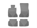 WeatherTech 10+ BMW 7-Series (F01) Rear Rubber Mats - Grey
