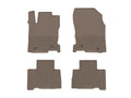 WeatherTech 15-21 Lexus NX (Incl. Hybrid) AZ10 Rear Rubber Mats - Tan