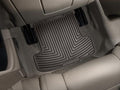 WeatherTech 2012-2015 BMW 6-Series Rear Rubber Mats - Cocoa
