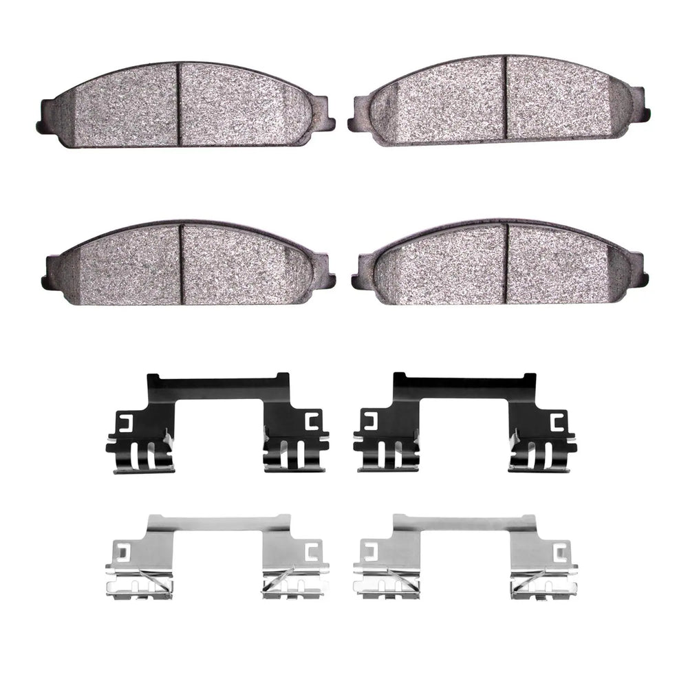 R1 2005-2009 Ford Freestyle Front R1 Semi Met Pads & Hardware Kit