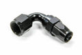 Fragola -8AN Fem x -6AN Hose 90 Degree Reducing Hose End - Black