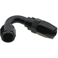 Fragola -4AN x 120 Degree Pro-Flow Hose End - Black