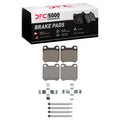 DFC 97-01 Cadillac Catera Rear 5000 Advanced Low Metallic Brake Pads and Hardware Kit