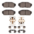 DFC 86-93 Honda Prelude Front 4000 HybriDynamic Brake Pads and Hardware Kit