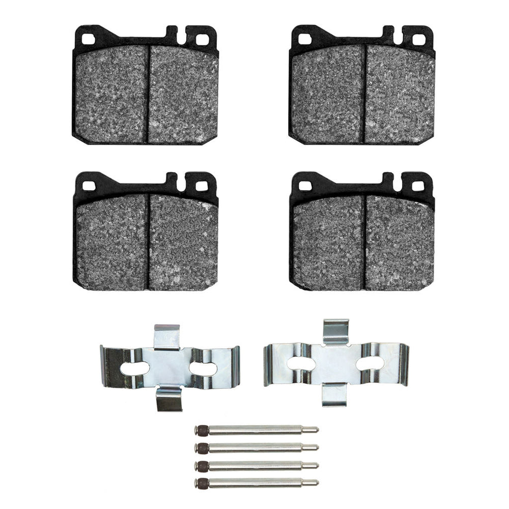 R1 72-79 Mercedes-Benz 280SE Front Semi Met Pads & Hardware Kit