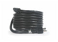 15M/15F AMP 30FT BLACK EXT CORD125V/1875W 14 GA CULUS
