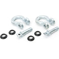 Bumper D-Ring Silver Pair RT Off Road