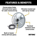 Retrac auto part close-up