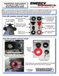 Energy Suspension 95-98 Nissan 240SX (S14) Black Rear Differential Bushing (for 7/8inch O.D. bar Onl