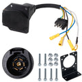 HARNESS COILED 7 TO 5 WAY; POLY