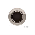 GT3 Horn Button Plain Black Hi-Rise