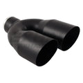 DUAL ANGLE CUT SS EXHAUST TIP 2.25IN ID / 3.50IN OD
