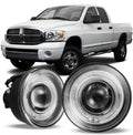 0104 DODGE DAKOTA 0104/0104 DURANGO HALO PROJECTOR FOG LIGHTS(CLEAR)