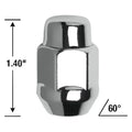 WHEEL INSTALLATION KITS WITH GORILLA LOCKS ACORN BULGE SEAT (3/4IN HEX) 12MM X 1.50