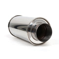 DC Sports Universal Round Muffler 3 Inlet 4 Outlet