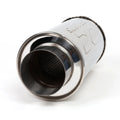 DC Sports Universal Round Muffler 3 Inlet 4 Outlet