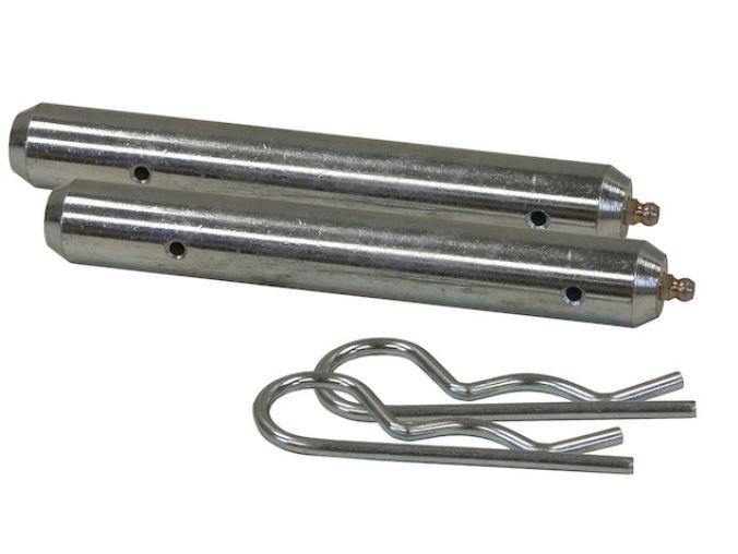 PIVOT PIN(2) W/GR FIT,ZINC REPLACES