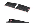 SEDAN- ROOF SPOILER- ABS MATTE BLACK