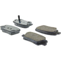 Centric Posi-Quiet Ceramic Brake Pads w/Hardware - Rear