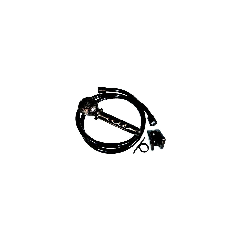 SHOWER HEAD KIT TRICKLE SHUTOFF 60IN HOSE RUBBED BRONZE