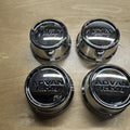 Advan 63mm High Centercap - Chrome