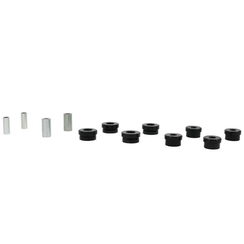 Control arm - lower outer bushing 8 Bushings 4 Tubes Grease