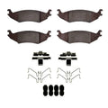 R1 04-06 Ford E-150 Club Wagon Rear Semi Met Pads & Hardware Kit