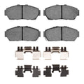 R1 93-01 Honda Civic Hatchback Front Semi Met Brake Pads and Hardware Kit