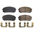 Power Stop 21-22 Hyundai Elantra Front Z17 Evo Ceramic Brake Pad w/Hardware