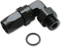 Vibrant Performance - 24910 - Male Hose End Fitting, 90 Degree; Size: -12AN; Thread: (10) 7/8 in.-10