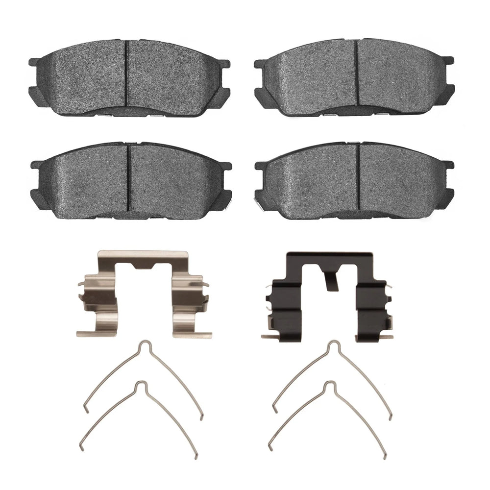 R1 92-95 Mazda 929 Front Semi Met Brake Pads and Hardware Kit