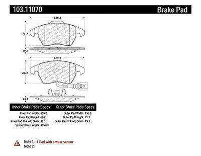 Stoptech auto part