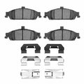 R1 97-05 Pontiac Grand Am Front Semi Met Brake Pads and Hardware Kit