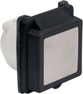 30A 125V STANDARD RV POWER INLET BLACK