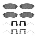 R1 89-03 Hyundai Sonata Front Ceramic Pads & Hardware Kit