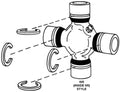 ~(1.2 lbs. 3X3X1)~ Universal Joint