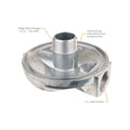 ADAPTER ALUMINUM 1' NPT 1.5'-16 U