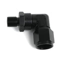 Fragola -8AN x 14mm 90 Degree Swivel - Black