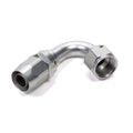 Fragola -6AN x 120 Degree Power Flow Hose End - Blue/Red