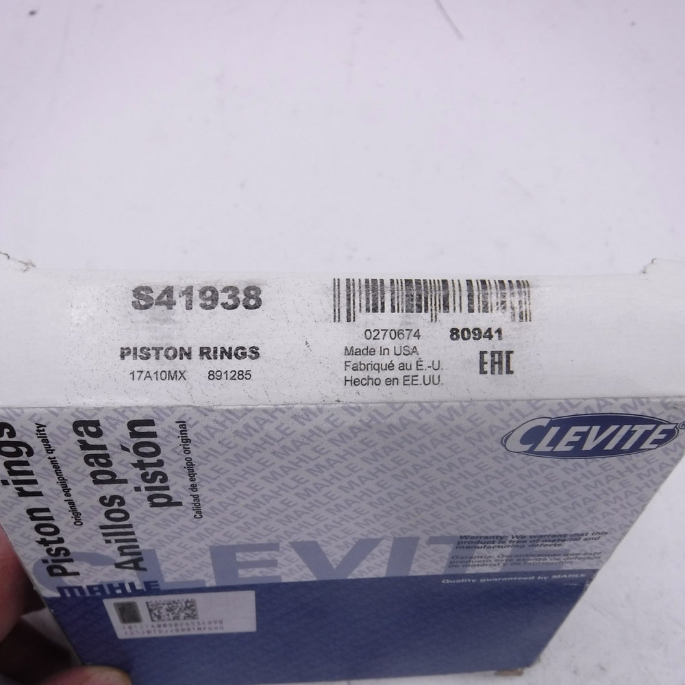 Mahle Rings NAVISTAR DT360 Diesel Eng 5.9L 360 OHV Turbo L6 4.01in Bore 1987-93 Sleeve Assy Ring Set